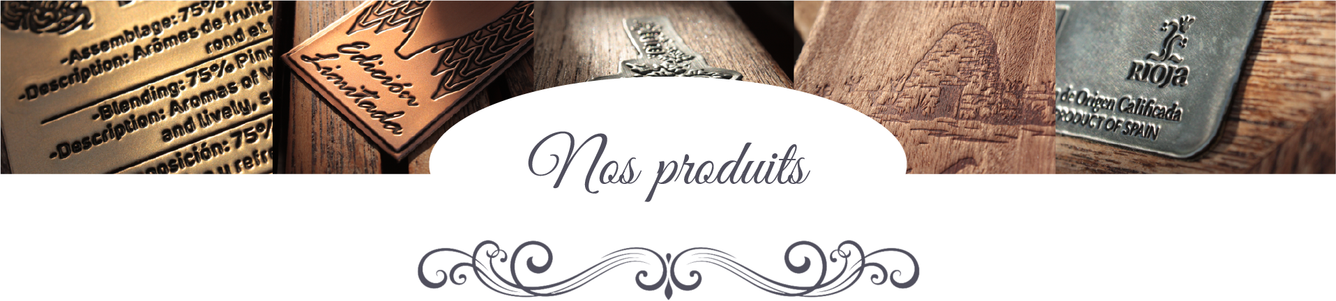 Header Nos produits